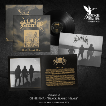 GEHENNA Black Seared Heart LP BLACK [VINYL 12"]